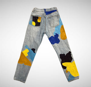 Hand Painted Vintage Jeans