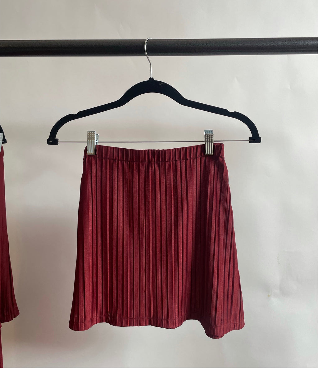 “Well Red” Mini Skirt